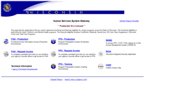 Desktop Screenshot of hssgateway.dhs.wisconsin.gov