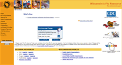 Desktop Screenshot of flu.wisconsin.gov