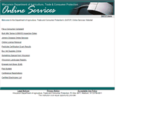 Tablet Screenshot of datcpservices.wisconsin.gov