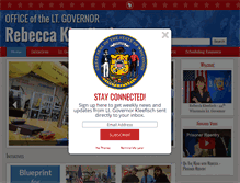 Tablet Screenshot of ltgov.wisconsin.gov